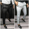 Lycra Solid Slim Fit Mens Formal Trouser Pack of 2